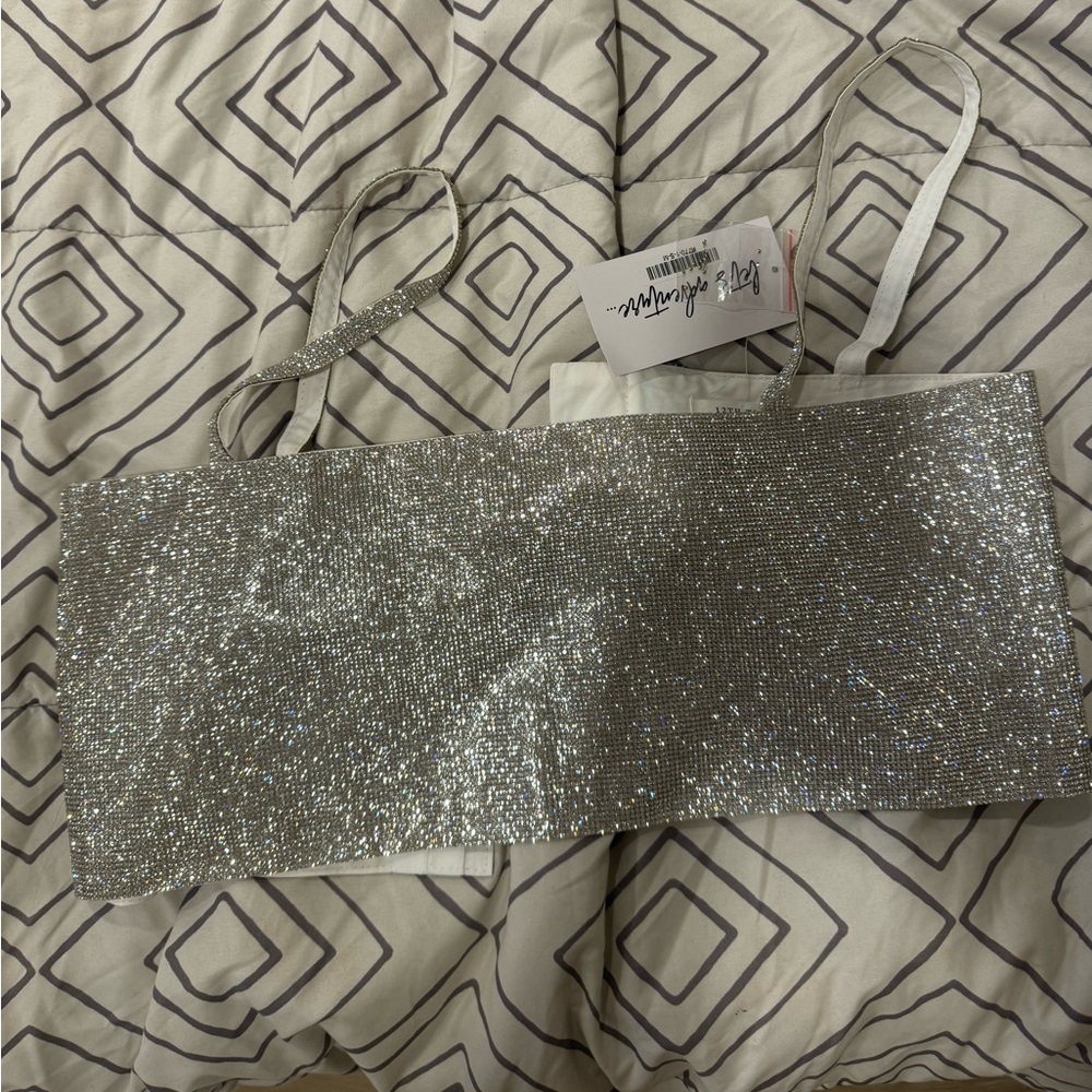 Sparkly crop top 12th tribe